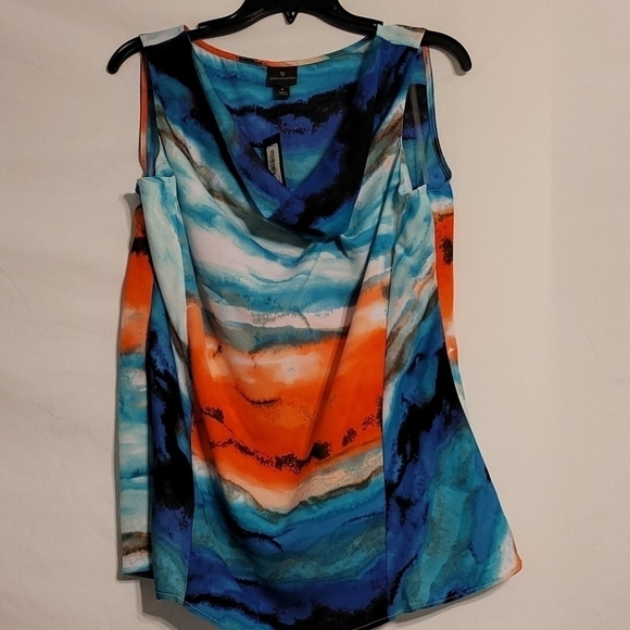 𝅺worthington Cowl Neck Blouse - Picture 2 of 8